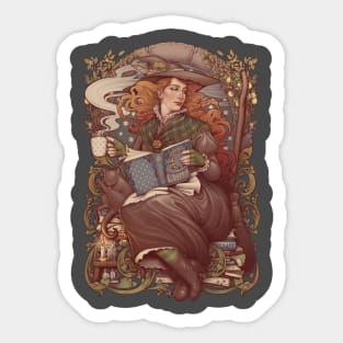 NOUVEAU FOLK WITCH Sticker